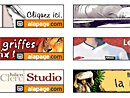 Extrait de quelques bandeaux réalisés pour alapage.com.